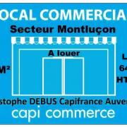 Location Local Commercial - Lavault-Sainte-Anne (03100)