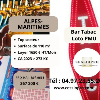 Vente - Bar - Tabac - Loto - PMU - Châteauneuf-Grasse (06740)-photo-2