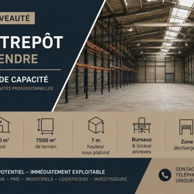Vente Entrepôt / Local d'activités - Aisne (02)-photo-2