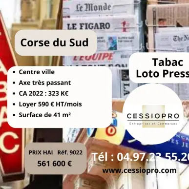 Vente - Tabac - Loto - Presse - Bastia (20200)-photo-2