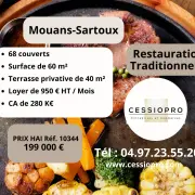 Vente - Restaurant - Pizzeria - Snack - Mouans-Sartoux (06370)