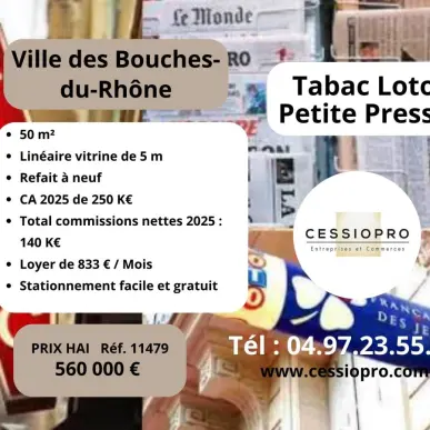 Vente - Tabac - Loto - Presse - Martigues (13500)-photo-1