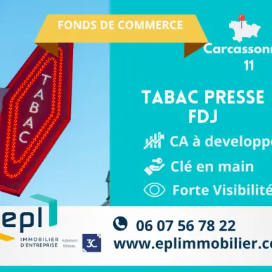 Vente - Tabac - FDJ - Presse - Carcassonne (11000)-photo-1