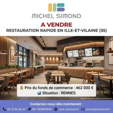 Vente - Restaurant - Snack - Ille-et-Vilaine (35)-photo-1