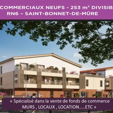 Vente de murs de boutique - Rhône (69)-photo-4