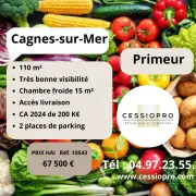Vente - Alimentation - Fruits et légumes - Cagnes-sur-Mer (06800)