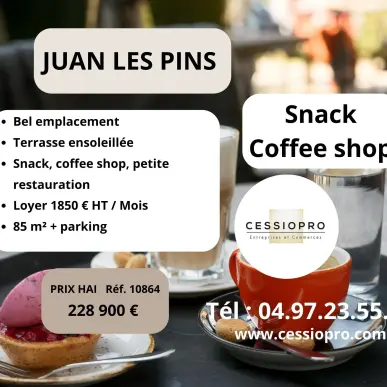 Vente - Bar - Restaurant - Café - Snack - Juan les pins (06160)-photo-1