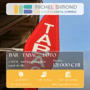 Vente - Bar - Brasserie - Tabac - FDJ - Loto - Cantal (15)