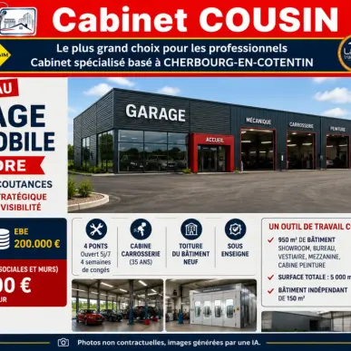 Vente - Alimentation - Carrosserie - Centre automobile - Garage - Mécanique - Peinture - Ancteville (50200)-photo-1