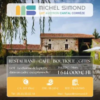 Vente - Restaurant - Café - Gîte - Lot (46)-photo-2