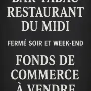 Vente - Bar - Restaurant - Tabac - Loto - PMU - Manche (50)