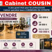 Vente - Alimentation - Salon de coiffure - Anneville-en-Saire (50760)