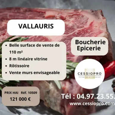 Vente - Boucherie - Alimentation - Epicerie - Vallauris (06220)-photo-5