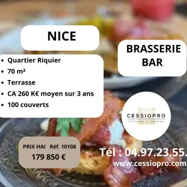 Vente - Bar - Brasserie - Nice (06300)-photo-4