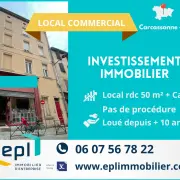Vente de murs de boutique - Carcassonne (11000)