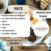 Vente - Restaurant - Snack - Nice (06000)