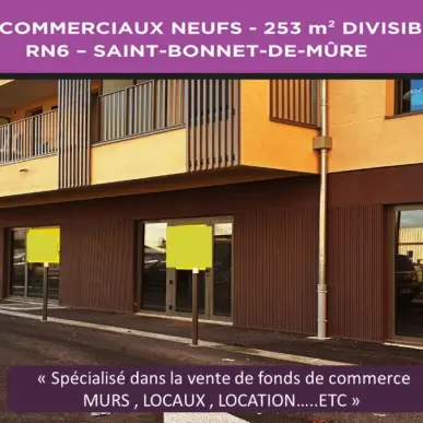 Vente de murs de boutique - Rhône (69)-photo-1
