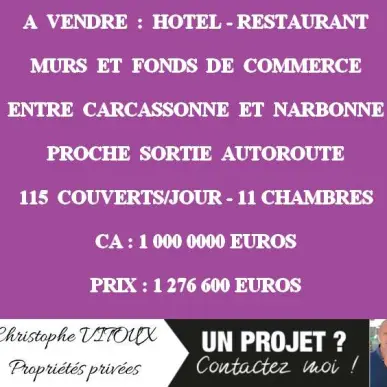 Vente - Hôtel - Restaurant - Aude (11)-photo-2