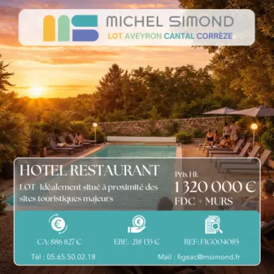 Vente - Hôtel - Restaurant - Service à la personne - Lot (46)-photo-1
