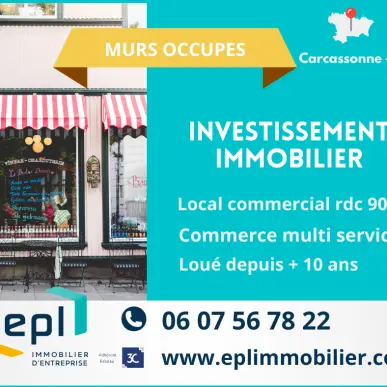 Vente de murs de boutique - Carcassonne (11000)-photo-2