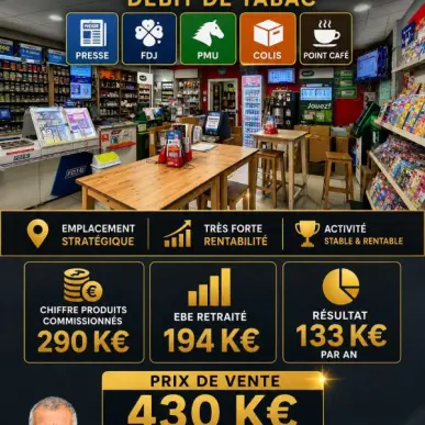 Vente - Tabac - Café - FDJ - PMU - Presse - Moselle (57)-photo-1