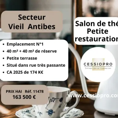 Vente - Restaurant - Restaurant rapide - Salon de thé - Antibes (06600)-photo-2