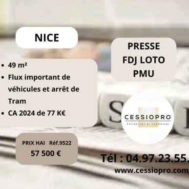 Vente - FDJ - Loto - PMU - Presse - Nice (06000)-photo-2