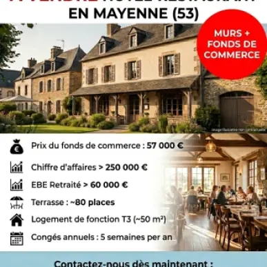 Vente - Bar - Hôtel - Restaurant - Mayenne (53)-photo-5