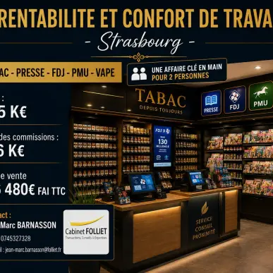 Vente - Tabac - PMU - Presse - Bas-Rhin (67)-photo-1