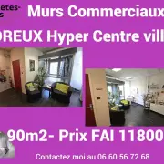 Vente de murs commerciaux - Eure-et-Loir (28)