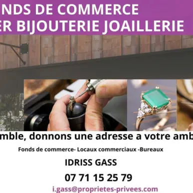 Vente - Bijouterie - Rhône (69)-photo-1