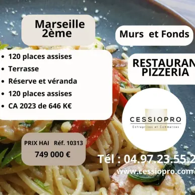 Vente - Restaurant - Pizzeria - Marseille 2ème (13002)-photo-2