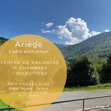 Vente - Gîte - Complexe de Loisirs - Ariège (09)-photo-1