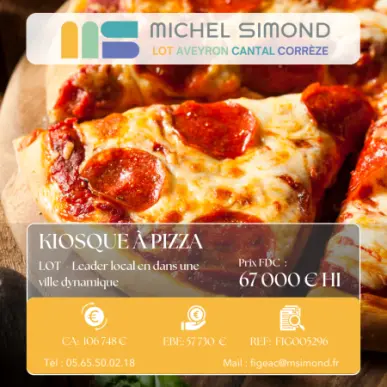 Vente - Restaurant - Pizzeria - Pizzas à emporter - Lot (46)-photo-1