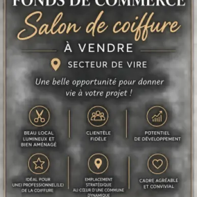 Vente - Salon de coiffure - Calvados (14)-photo-1