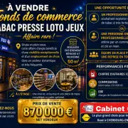 Vente - Tabac - Alimentation - Loto - Presse - Cherbourg-Octeville (50100)