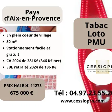 Vente - Tabac - Loto - Aix-en-Provence (13100)-photo-1