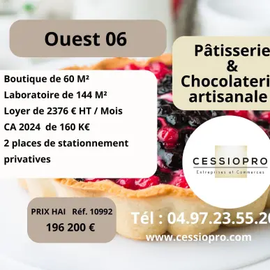 Vente - Pâtisserie - Grasse (06130)-photo-1
