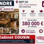 Vente - Alimentation - Cave à vins - Epicerie - Vins et spiritueux - Barneville-Carteret (50270)