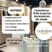 Vente - Habillement - Antibes (06600)