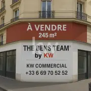 Vente de murs de boutique - Paris (75)