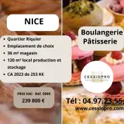 Vente - Boulangerie - Pâtisserie - Nice (06300)