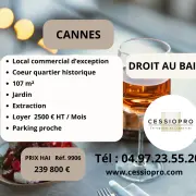Location Local Commercial - Cannes (06400)