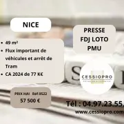 Vente - FDJ - Loto - PMU - Presse - Nice (06000)