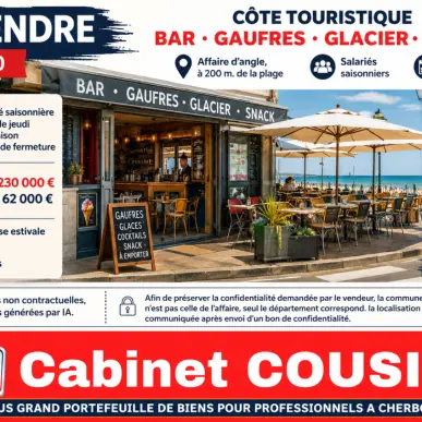 Vente - Bar - Restaurant - Alimentation - Crêperie - Glacier - Ancteville (50200)-photo-1