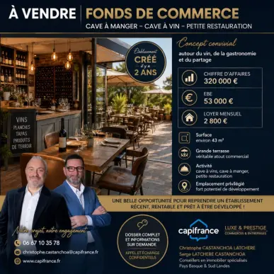 Vente - Restaurant - Ciboure (64500)-photo-1