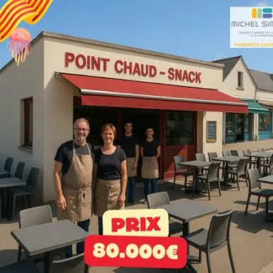 Vente - Restaurant - Restaurant rapide - Snack - Terminal de cuisson - Pyrénées-Orientales (66)-photo-1