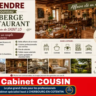 Vente - Restaurant - Alimentation - Auberge - Baudre (50000)-photo-1