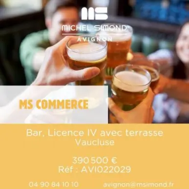 Vente - Bar - Licence IV - Vaucluse (84)-photo-2