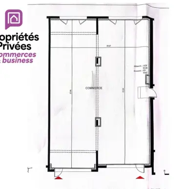 Vente de murs de boutique - Ille-et-Vilaine (35)-photo-2